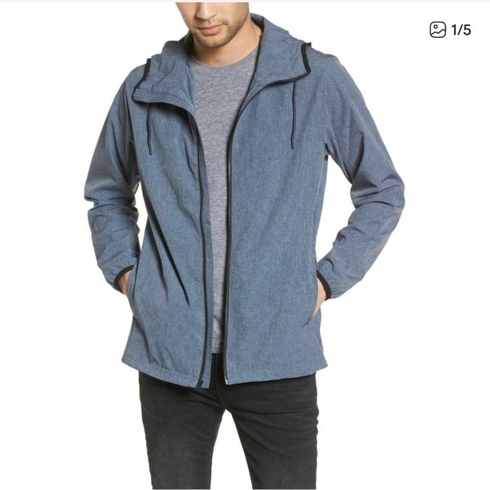 Hurley blue windbreaker protect stretch 2.0